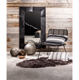Miroir en peau ALASKA