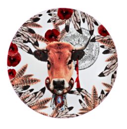 assiette présentation Apache - diam 32cm
