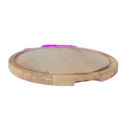 Support pour cloche Dome en bois naturel