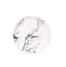 assiette à pâtes EVA en porcelaine- diam 24cm