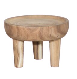 Table KUDETA en bois de suar