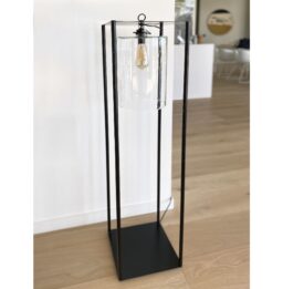 Lampadaire Marceau et AJ verre cylindre